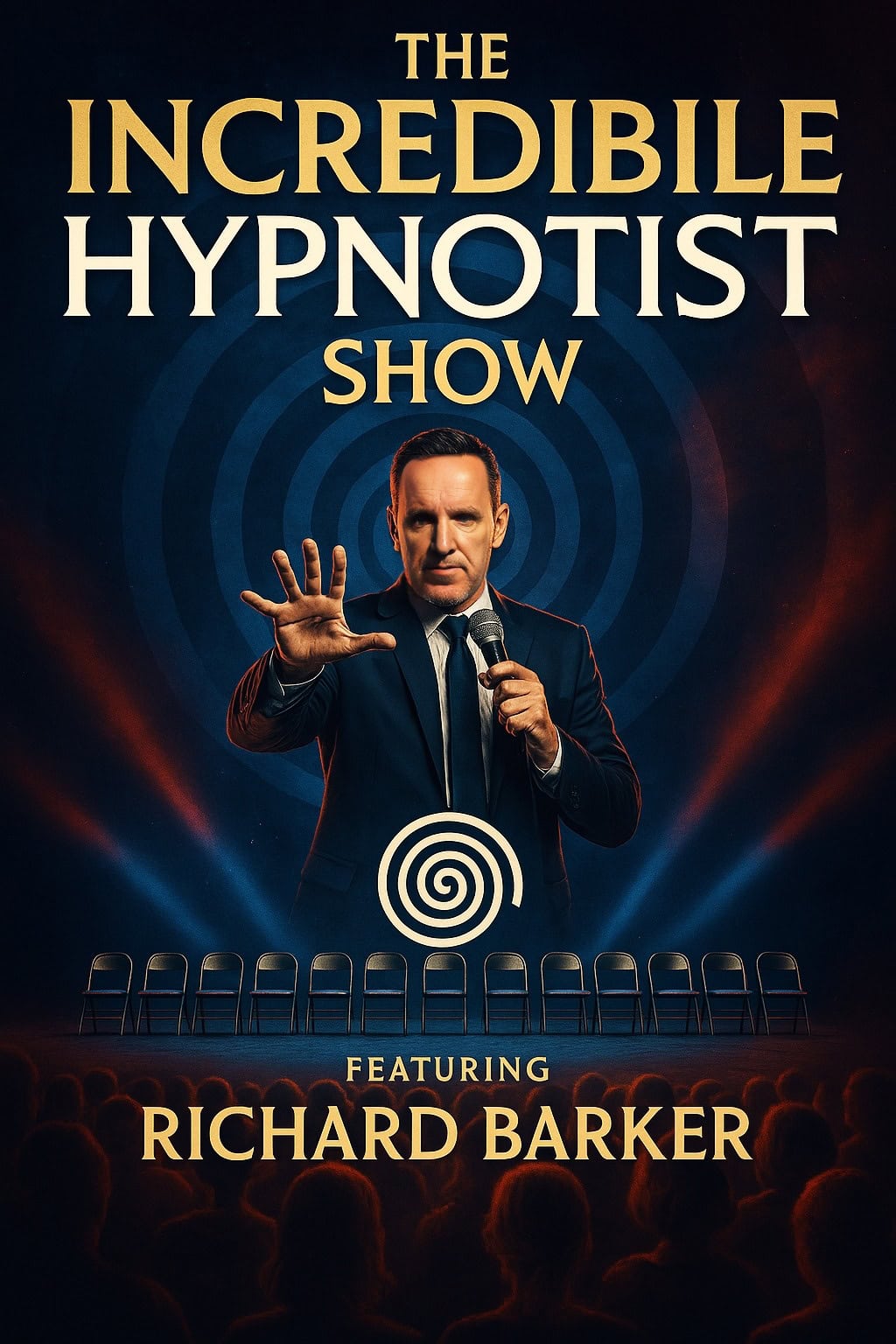 Richard Barker The Incredible Hypnotist — Official Theatre Show Poster