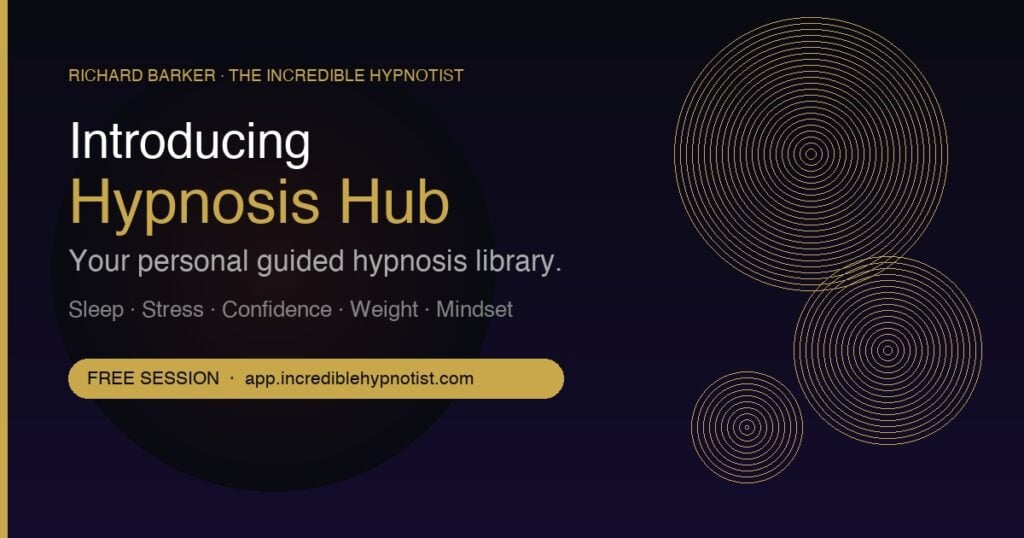 Hypnosis Hub app — guided hypnosis by Richard Barker