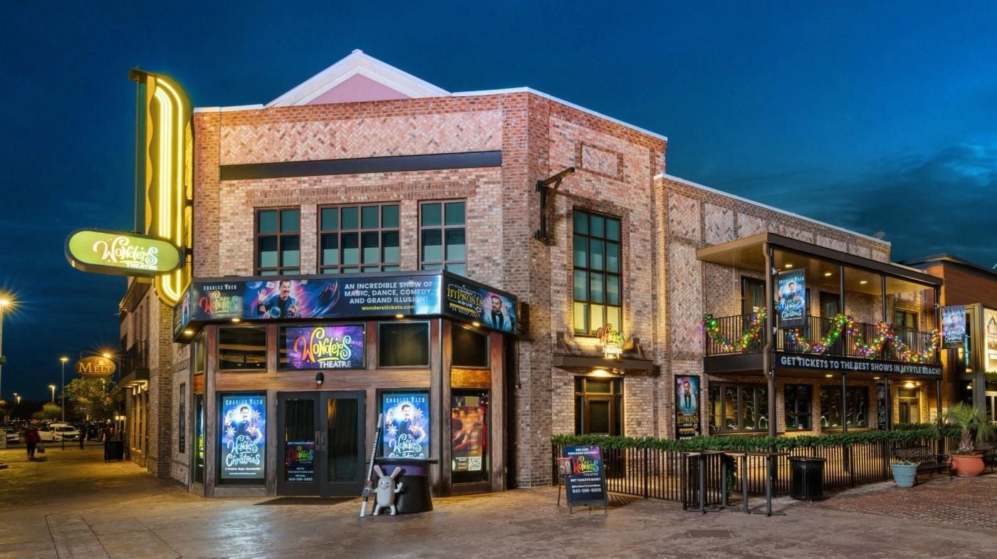 The Wonders Theatre at Broadway at the Beach in Myrtle Beach, home of The Comedy Hypnosis Hour